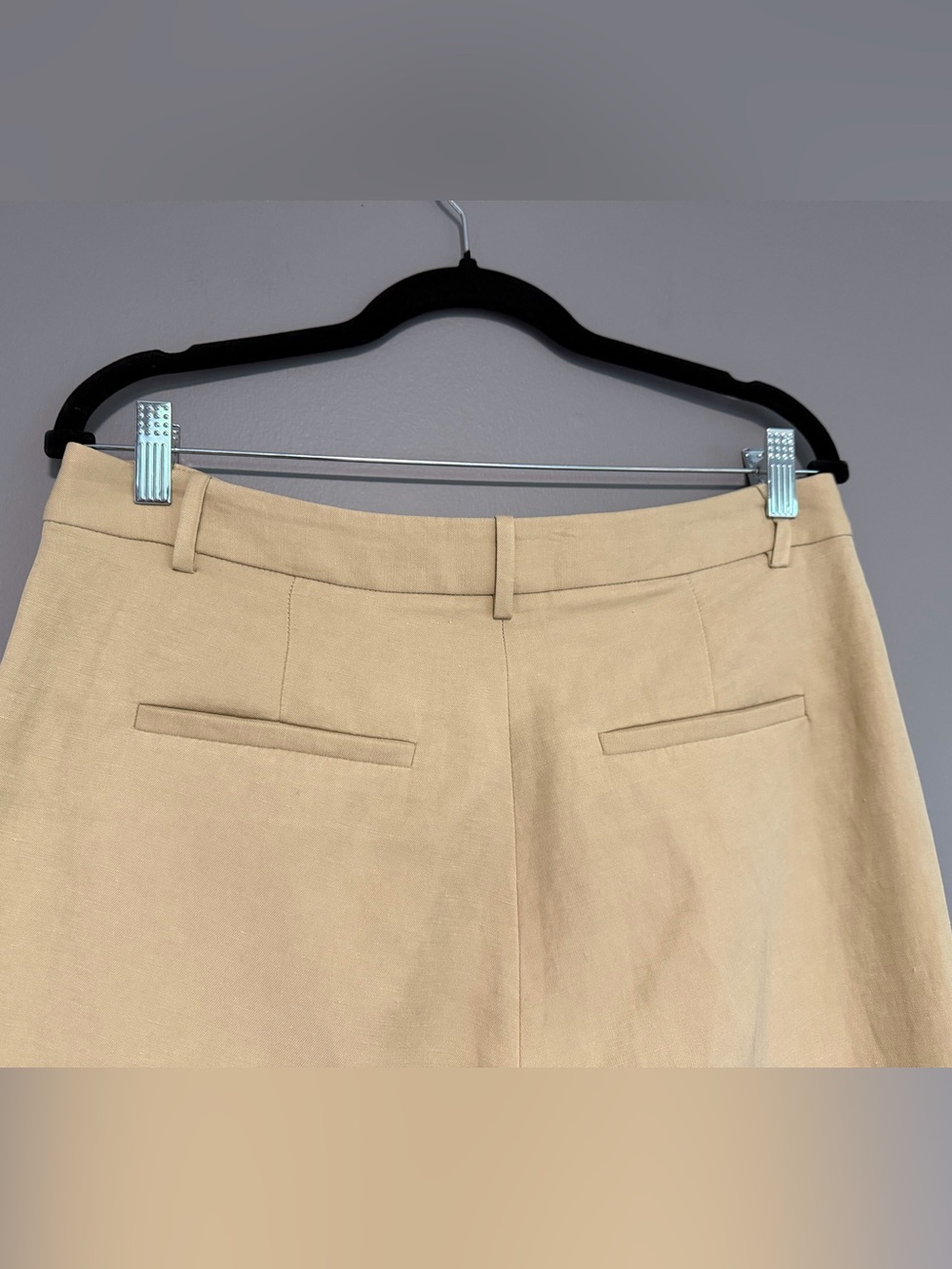 Nili Lotan Dayton Linen Silk Blend Wide Leg Trouser Pants - Picture 15 of 16